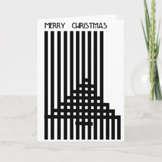 Charles Rennie Mackintosh Inspired Christmas Card