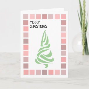 Charles Rennie Mackintosh Inspired Christmas Card