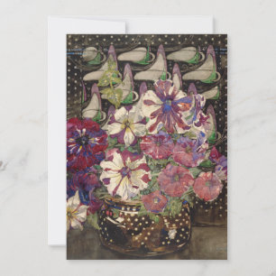 Charles Rennie Mackintosh — Petunias Holiday Card