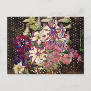Charles Rennie Mackintosh - Petunias Postcard