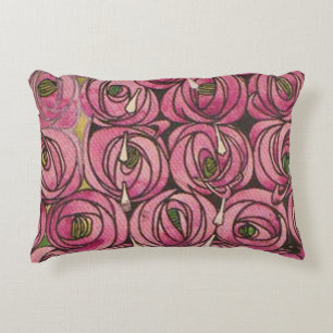 Charles Rennie Mackintosh - Roses Decorative Cushion