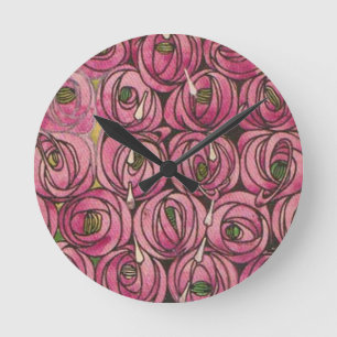 Charles Rennie Mackintosh - Roses Round Clock