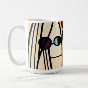 Charles Rennie Mackintosh Stained Glass Coffee Mug