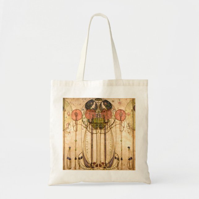 Charles Rennie Mackintosh The Wassail Tote Bag (Front)