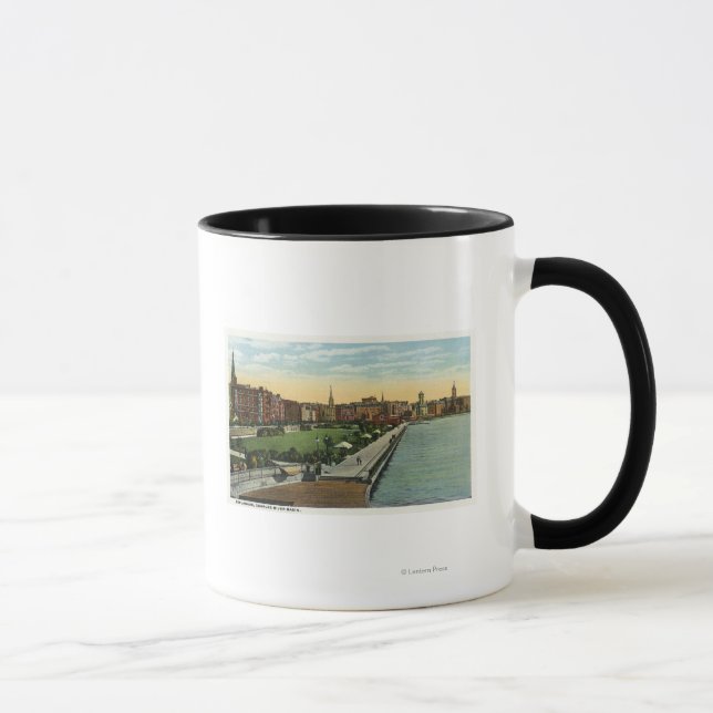 Charles River Basin and Esplanade View Mug (Right)