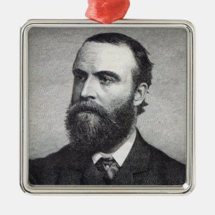 Charles Stewart Parnell Metal Ornament