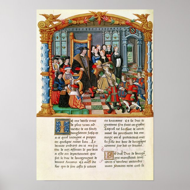 Charles the Bold, Duke of Burgundy Poster (Front)