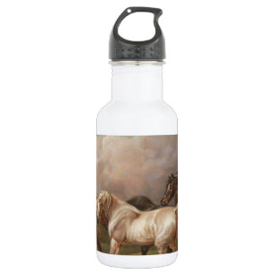 Charles Towne Art Painting Oil Horses Destiny 532 Ml Water Bottle
