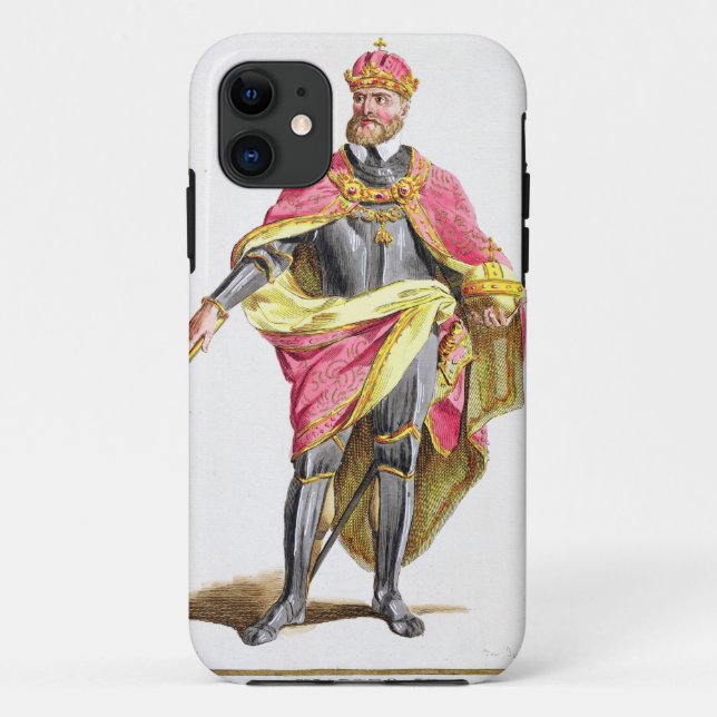 Charles V (1500-58) from 'Receuil des Estampes, re Case-Mate iPhone Case (Back)