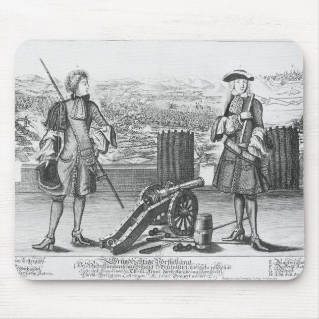 Charles V, Duke of Lorraine and Bar, with Mouse Pad (Front)