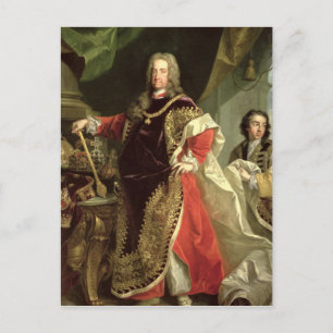 Charles VI , Holy Roman Emperor wearing the Postcard