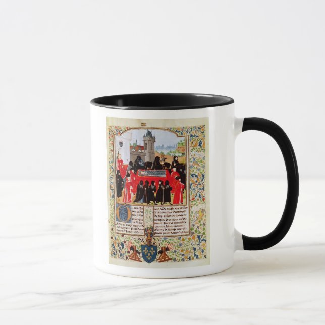 Charles VI of France's funeral Mug (Right)