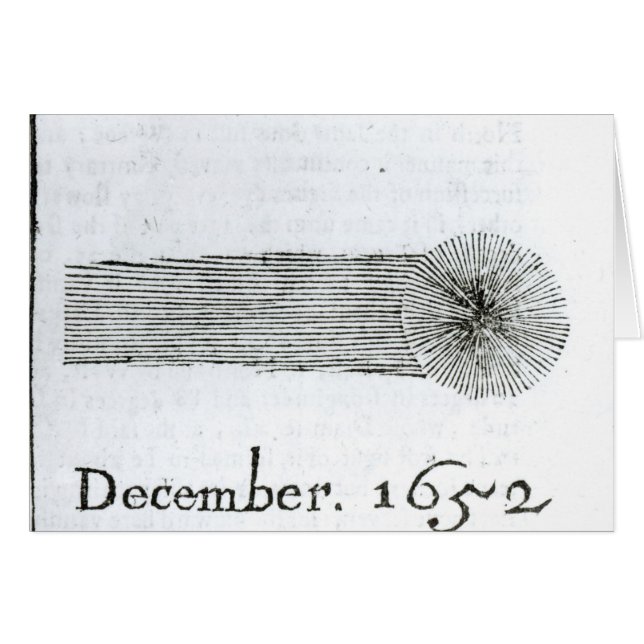 Charles's Comet, December 1652 (Front Horizontal)