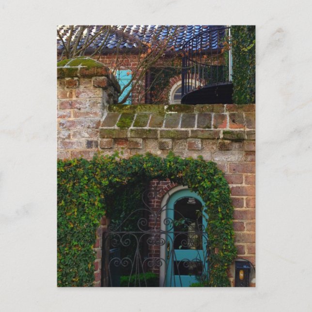 Charleston Architecture - Ivy & Iron Postcard (Front)
