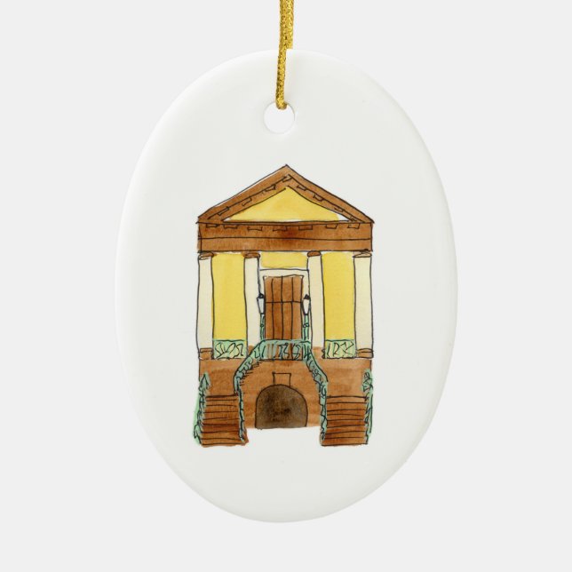 Charleston City Market Ornament (Front)