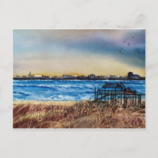 Charleston Coastline Postcard