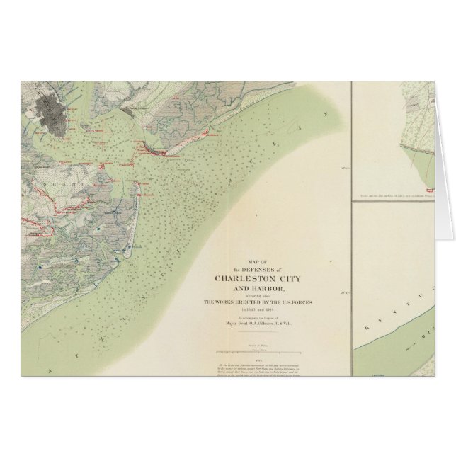 Charleston defences, Belmont battlefield (Front Horizontal)
