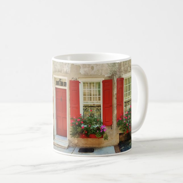 Charleston Flower Box Mug (Front Right)