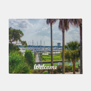 Charleston Harbor Welcome Doormat