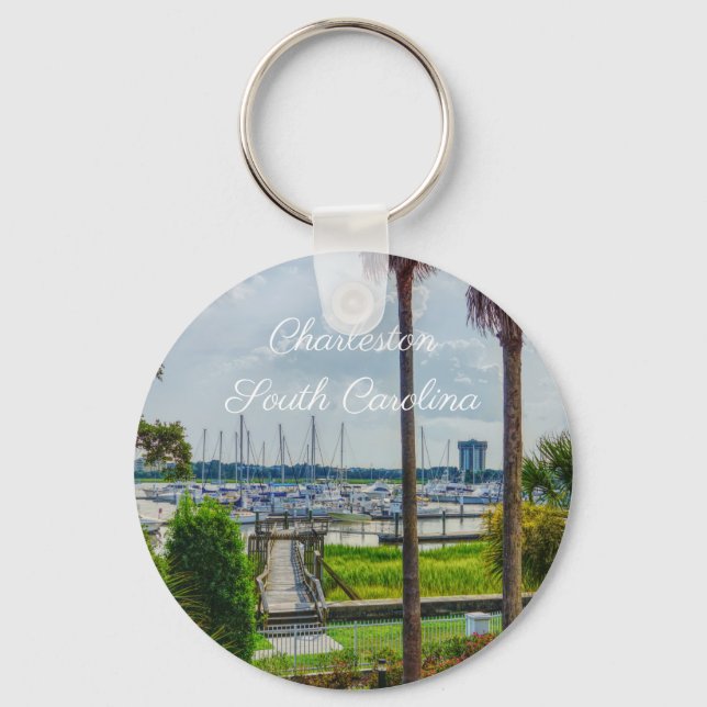 Charleston Harbour Key Ring (Front)
