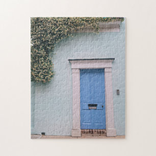 Charleston Historic District - Beautiful Blue Door Jigsaw Puzzle