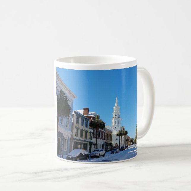 Charleston in the Snow Mug (Front Right)