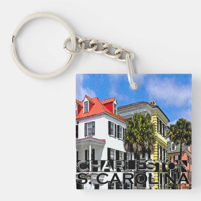 Charleston Key Ring (Front)