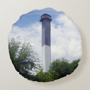 Charleston Lighthouse round pillow