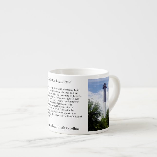 Charleston Lighthouse speciality mug (Front Right)