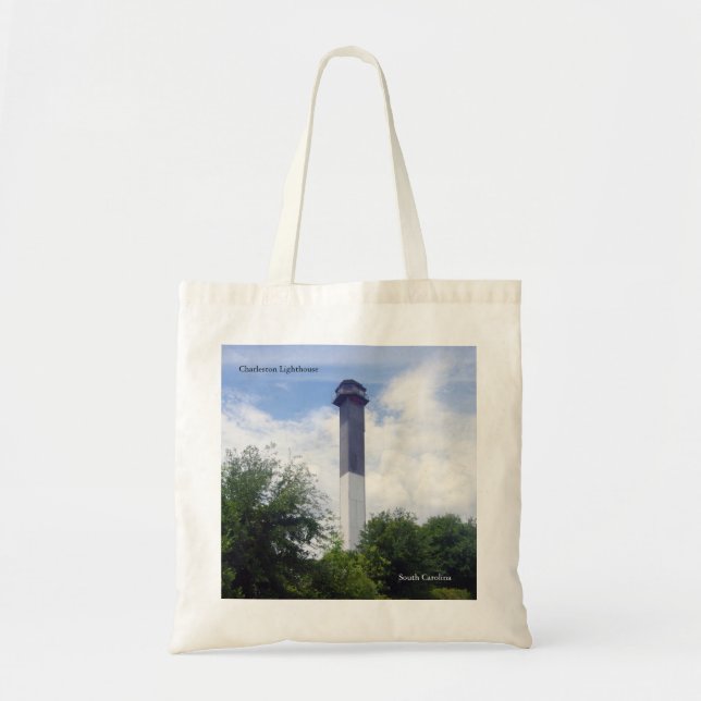 Charleston Lighthouse tote bag (Front)