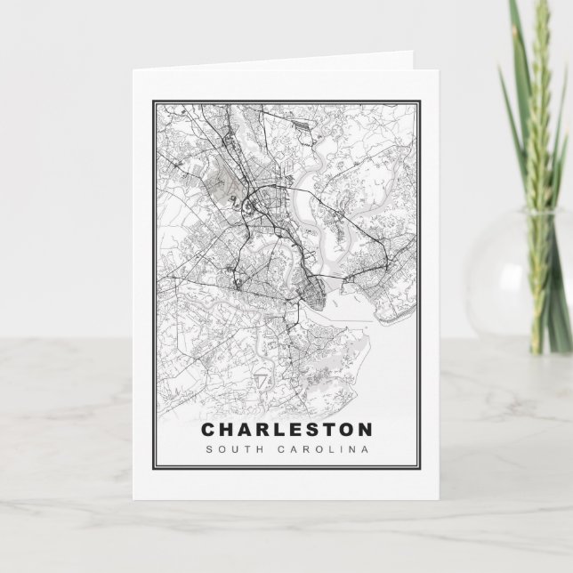 Charleston Map Card (Front)