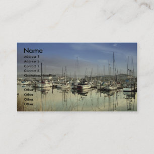 Charleston, OR Harbour Business Card