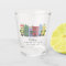 Charleston Rainbow Row Shot Glass