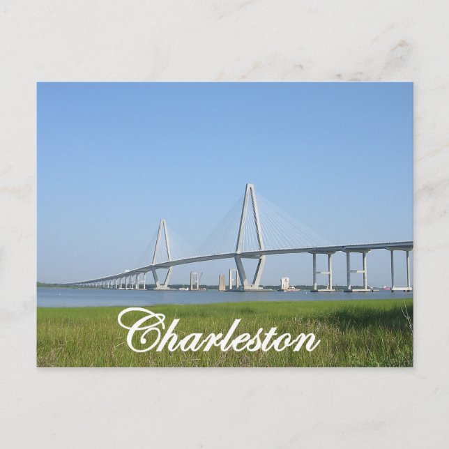 Charleston Ravenel Bridge Postcard (Front)