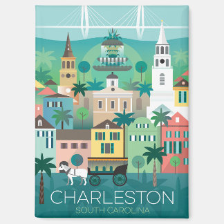Charleston Refrigerator Magnet