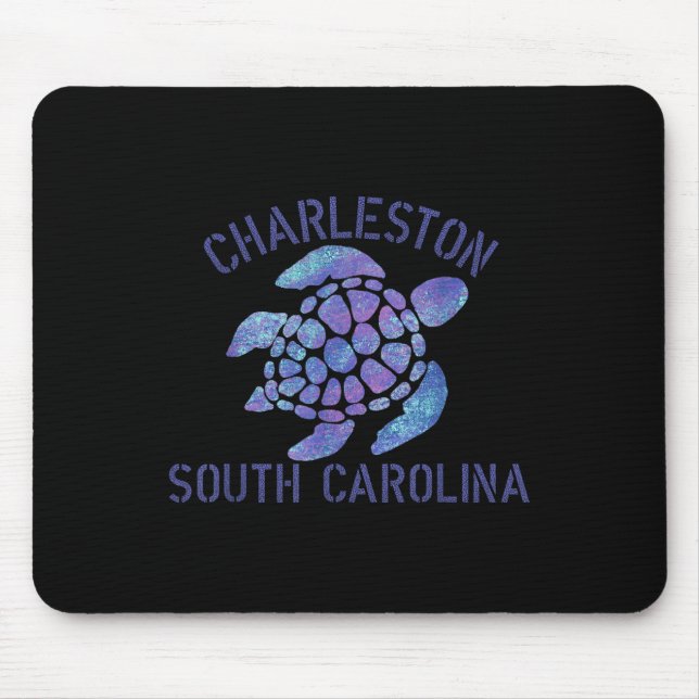 Charleston, Sc Beach Design _ Tribal Turtle Gift  Mouse Pad (Front)