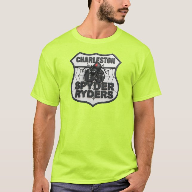 Charleston SC Chapter - 3D Logo 2 Front T-Shirt (Front)