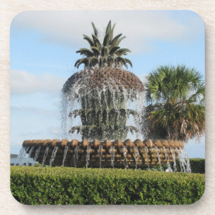 Charleston SC Pineapple Fountain Coasters