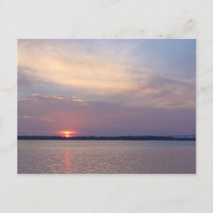 Charleston, SC Sunset Postcard