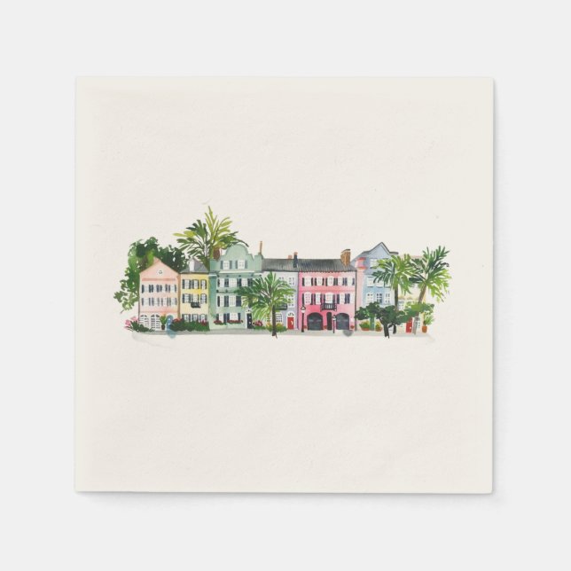 Charleston South Carolina Napkin (Front)
