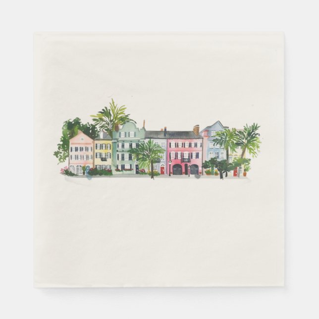 Charleston South Carolina Napkin (Front)