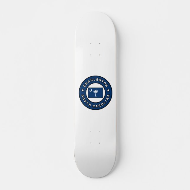 Charleston South Carolina Skateboard (Front)