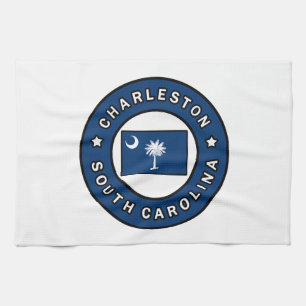 Charleston South Carolina Tea Towel