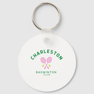 Charleston South Carolina Tennis Badminton Club Key Ring