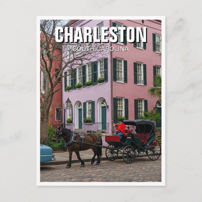 Charleston South Carolina Travel Postcard (Front)