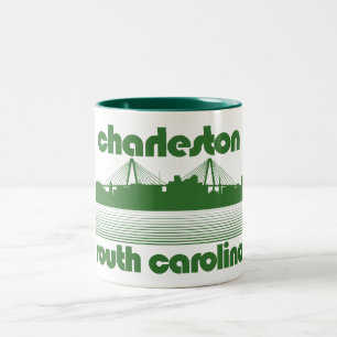 Charleston, South Carolina Two-Tone Coffee Mug