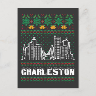 Charleston South Carolina Ugly Christmas Postcard