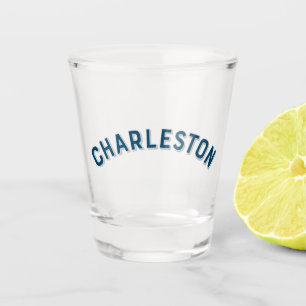 Charleston, South Carolina Vintage Arch Shot Glass