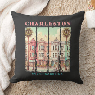 Charleston, South Carolina – Vintage King Street Cushion