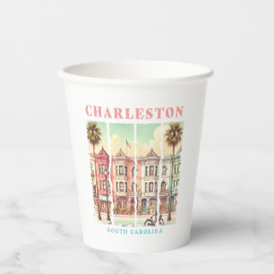 Charleston, South Carolina – Vintage King Street Paper Cups